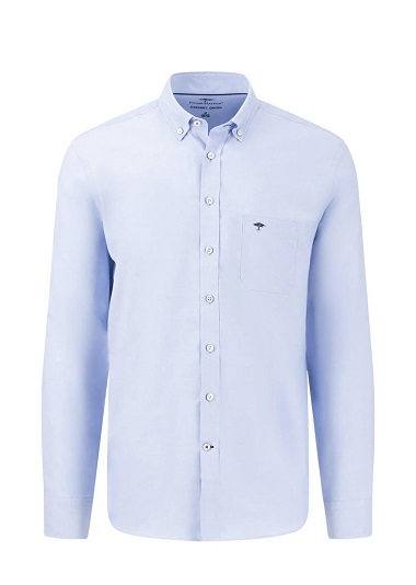 FYNCH HATTON Oxford Shirt Light Blue